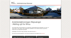 Desktop Screenshot of ab-majsvaenget.dk